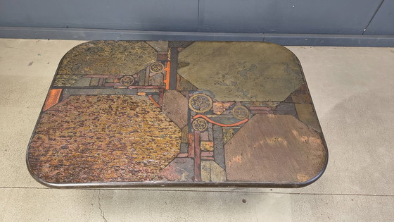 Image 1 of Brutalistischer Couchtisch von C. Kneip, 1991