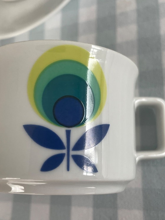 Servizio da caffè da 15 pezzi Schirdding Bavaria ‘70 – schirnding bavaria, Stoviglie, Porcelain (photo 4 of 5)