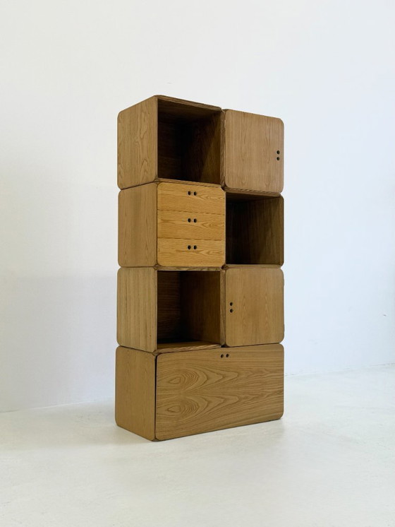 Image 1 of Set of 7 modular cabinets by Derk Jan de Vries for Maisa di Seveso