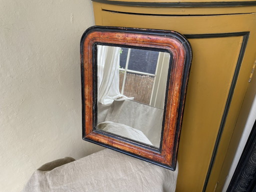 Frivole Miroir en bois Louis Philippe 40 cm
