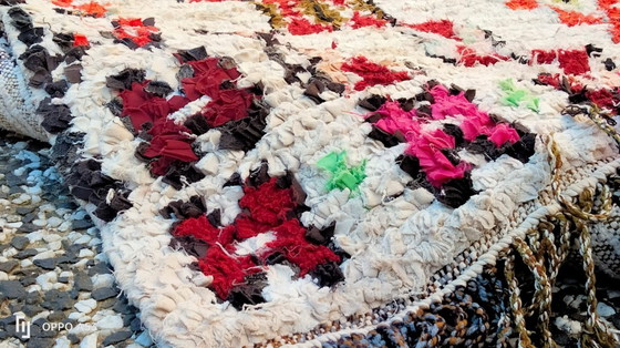 Image 1 of Handgeknoopt Berber kleed wol 144x98cm