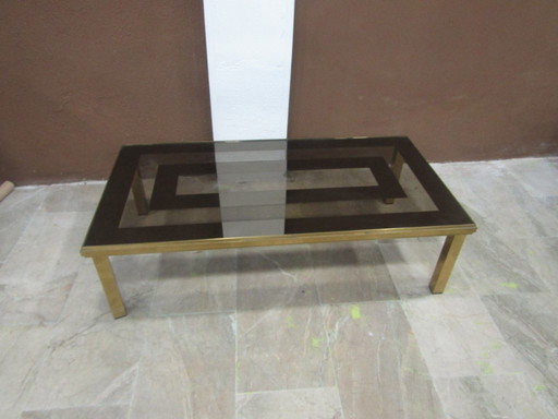 brass coffee table