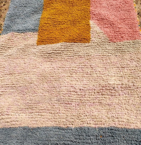 Tapis en laine naturelle tissé main a motifs colorés 140/260 cm – Alberto Bazzani, Wool (photo 8 of 8)