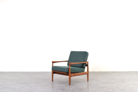 Mid-Century Kolding Lounge Chairs by Erik Wørts for IKEA, 1960s., Set of 2 – Armchairs, Textile, Wood (photo 7 of 16)