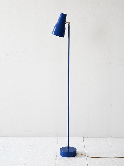1960s Blue Floor Lamp by Falkenbergs
