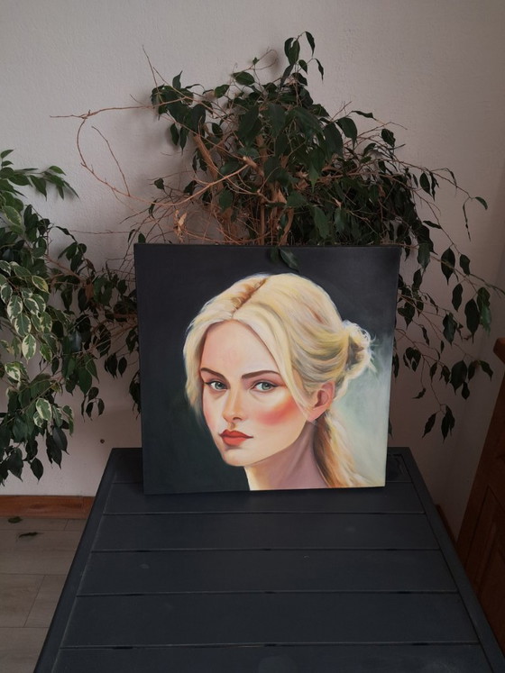 Image 1 of David KANDELAKI - Natasha - Artist's Painting