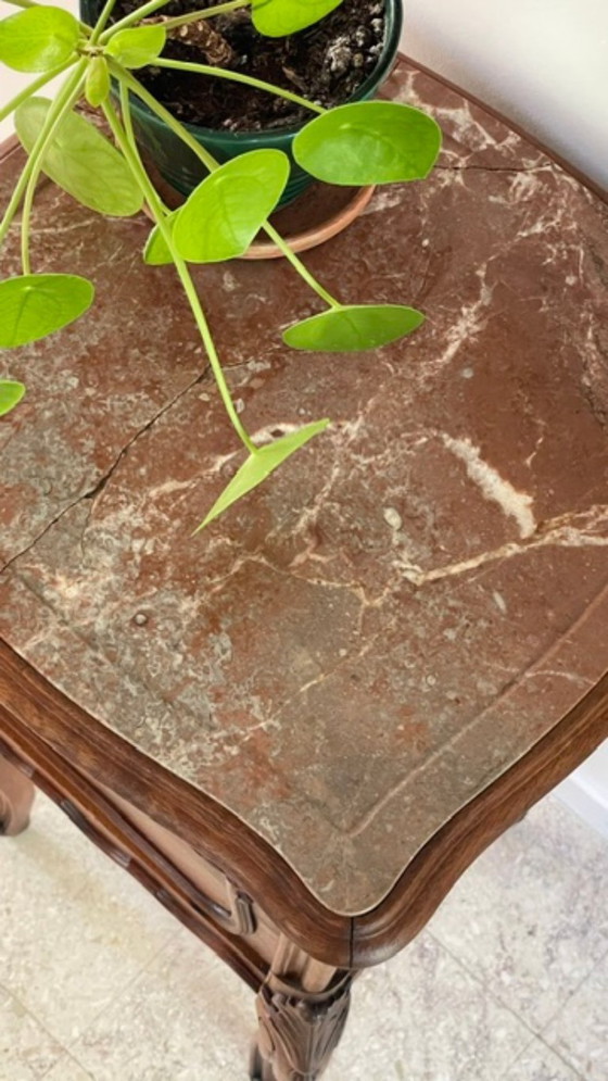 Nachtkastje Louis XV stijl marmer – Marble (photo 4 of 39)