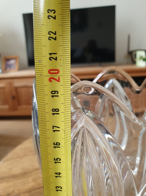 Bellissimo vaso vintage Sklo Union "Lily" – Rudolf Schröter, circa 1950 – Vasi, Glass (photo 9 of 10)