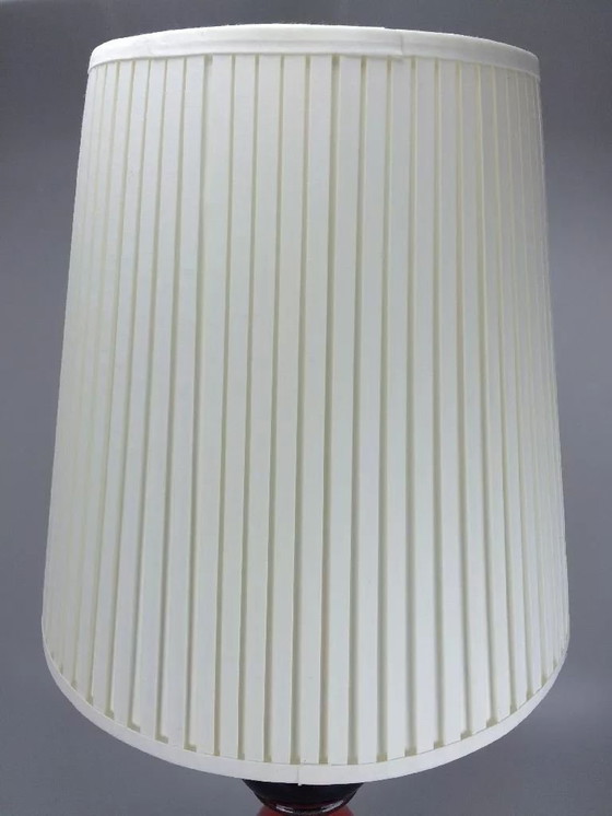 Image 1 of 70s lamp lamp table lamp table lamp ceramic space age design red