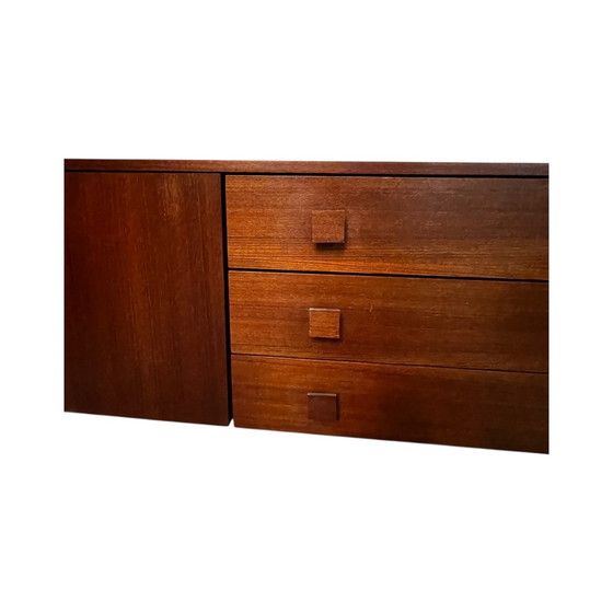 Image 1 of Teakhouten dressoir uit de jaren 60