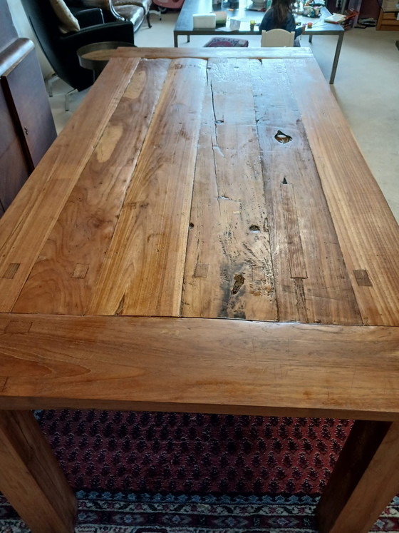 Image 1 of Mesa de comedor de teca