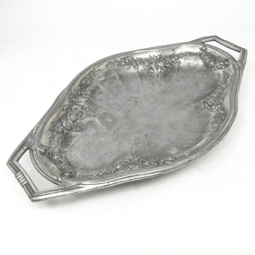 Plato de Verit, Varsovia, Polonia, principios del siglo XX. – tafelaccessoires, Metal, Silver
