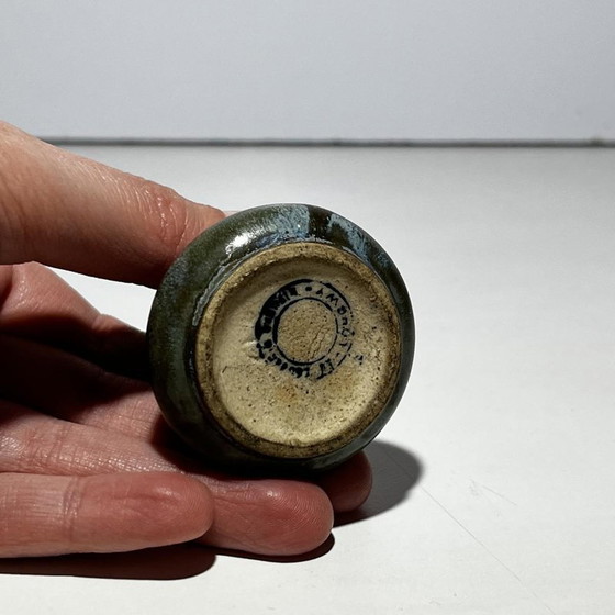 Miniatuur Vazen van Denbac & Charles Greber, Set van 7 – Ceramic, Art Deco (photo 16 of 20)