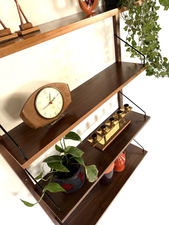 Image 1 of Vintage rosewood wall system, Poul Cadovius ‘60