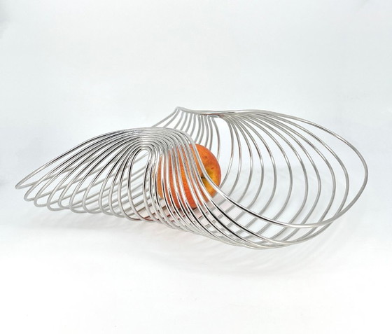 Image 1 of Centre de table / coupe à fruits Alessi « Marli » – design Steven Blaess, 2009