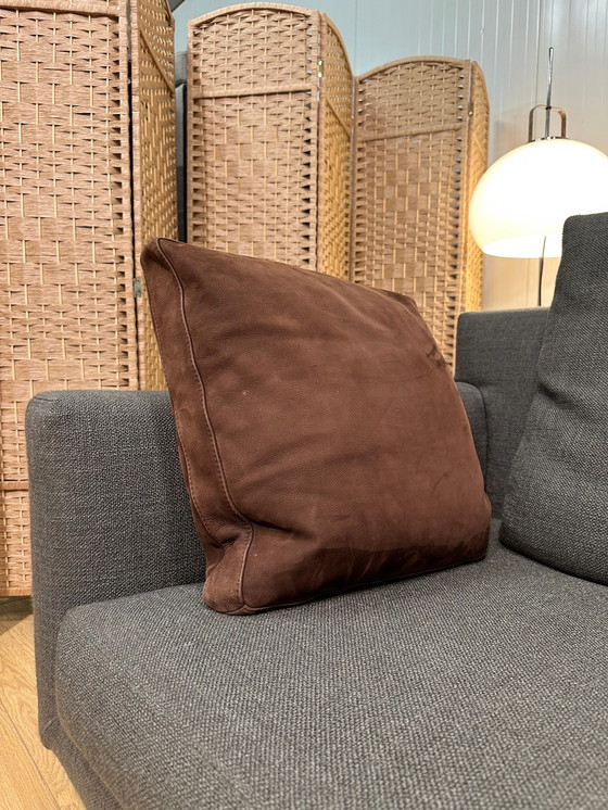 Image 1 of Minotti Divano angolare Allen + Sgabello Davis