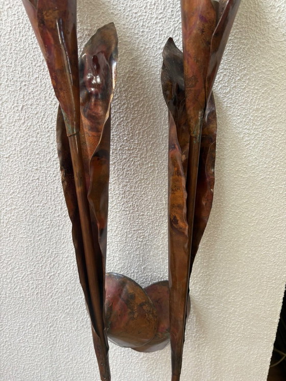 Beautiful Wall Light – Metal, Copper (photo 5 of 5)
