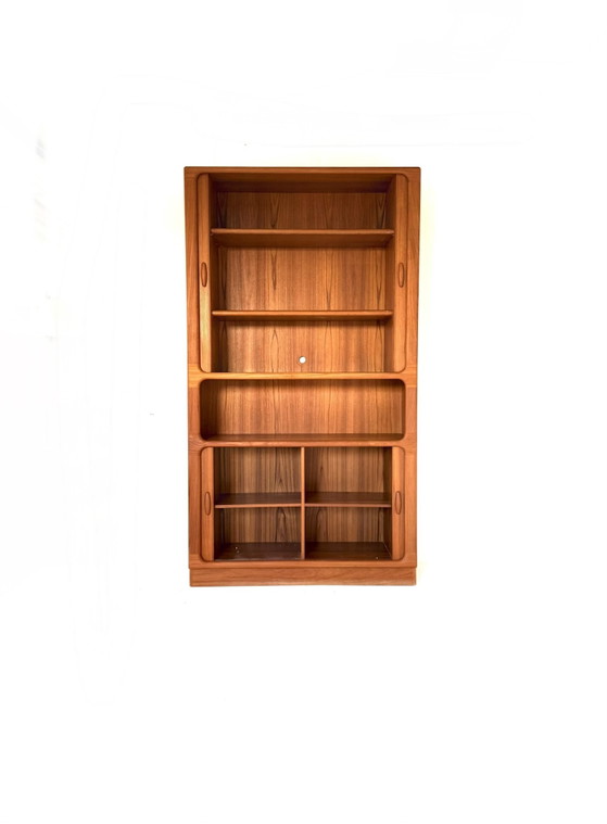 Vintage XL Teak Highboard, Dyrlund '80 – High Boards, Wood (photo 6 of 15)