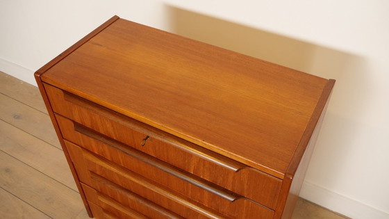 Image 1 of Vintage ladekast | 6 lades | Deens design | 101 cm