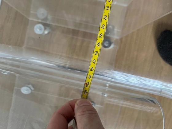 Image 1 of Set di trolley in acrilico e plexiglass - Anni '70