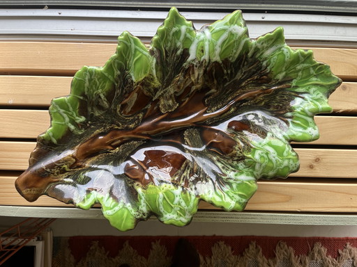 Vallauris schaal blad