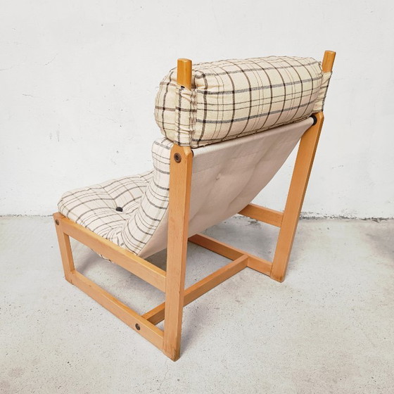 Image 1 of Paar loungestoelen, jaren 1980