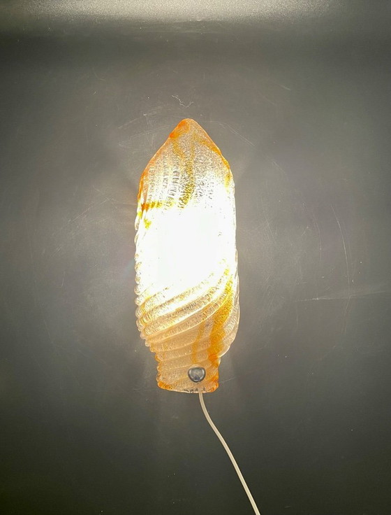 Image 1 of Sculpturale Vintage  - Attr Mazzega (Murano) - Verre Artistique & Tonalités Ambrées