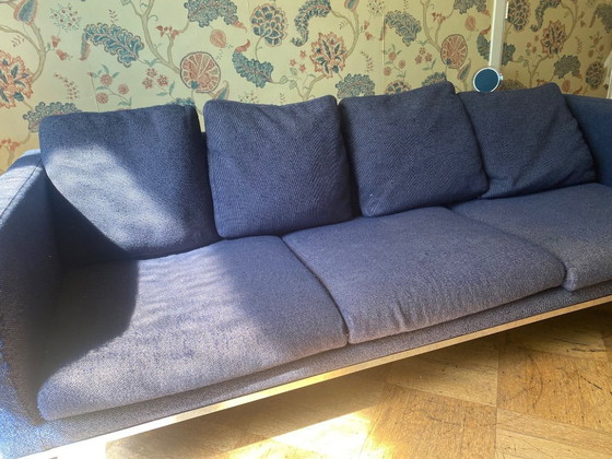 Image 1 of Set B&B Italia Sofa Loveseat Hocker model TIGHT antonio Citterio