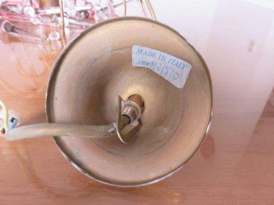 Image 1 of Lustre à Pampilles "Goutte d'Eau" en Verre de Murano, Italy