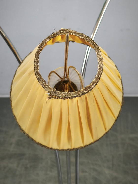 Image 1 of Rare lampadaire allemand à trois lumières réglables, années 1960