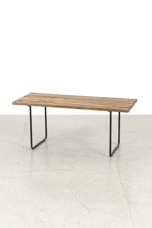 Vintage 60’s latten bankje