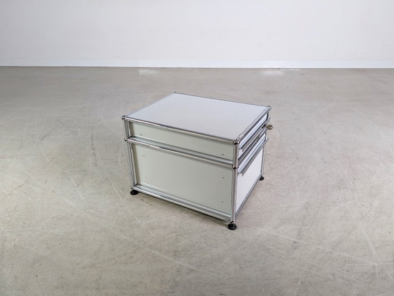 Image 1 of USM Haller office container, office cabinet, design white, chest of drawers Fritz