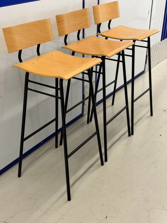 Barhocker 3x – &Tradition, Metal, Wood (photo 16 of 19)