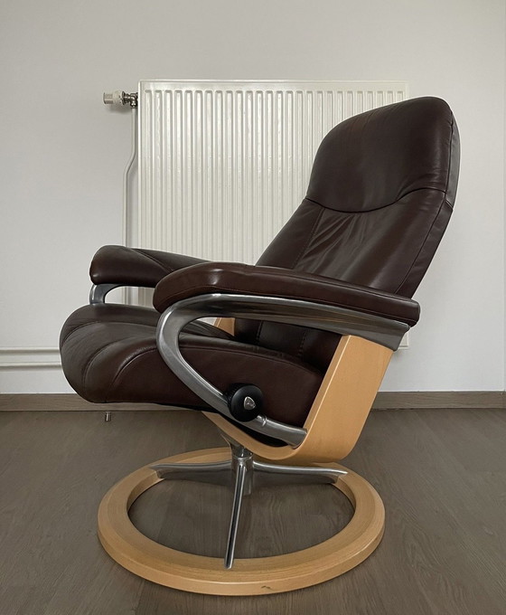 Image 1 of Stressless Design Sesselset inkl. Fußhocker