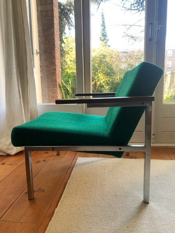 Image 1 of Martin Visser SZ66 't Spectrum lounge chair green