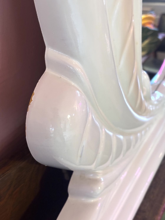 Image 1 of Miroir coquillage postmoderne iconique des années 1980 – 90×107 cm – Design vintage