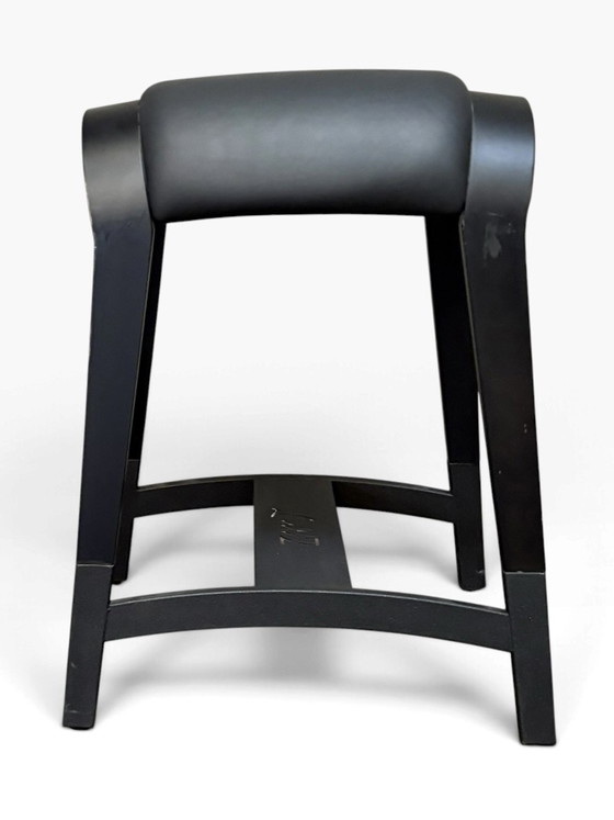 Taburete Zami – Sillas de oficina, Madera, Cuero (photo 4 of 5)