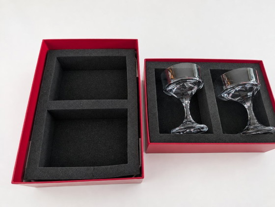 Image 1 of Baccarat - Boris Tabacoff - Bicchiere da champagne (2) - Narciso - Cristallo