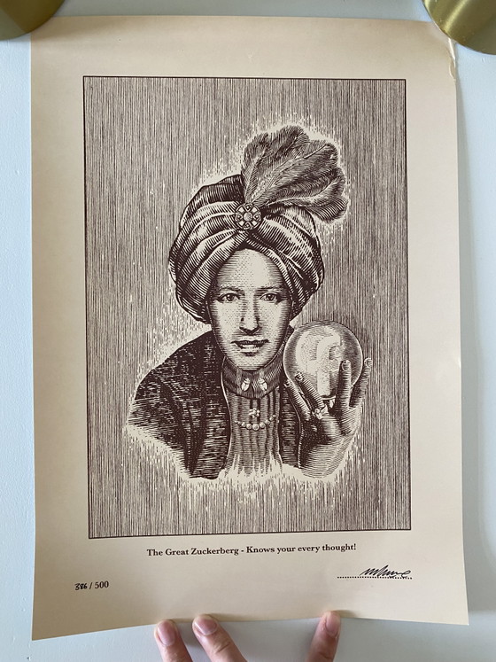 Imbue 'Zuckerberg' 386/500 – Litho's & Zeefdrukken, Paper (photo 2 of 5)