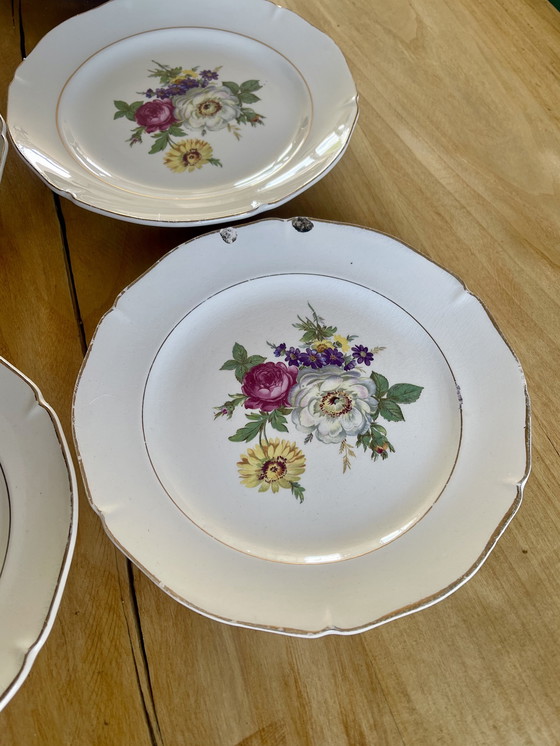 Image 1 of Juego de 6 platos de postre