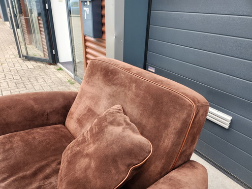Baxter - Mickey Extra Armchair in Suede