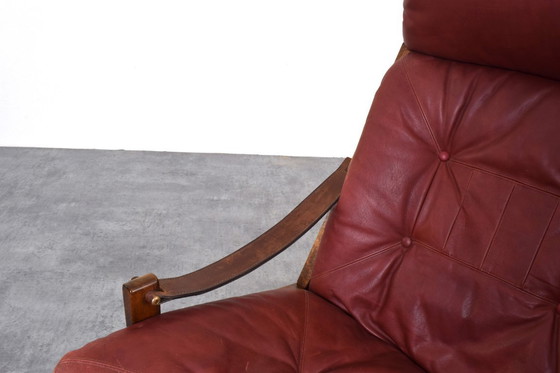 Image 1 of Fauteuil lounge Hunter du milieu du siècle par Torbjørn Afdal pour Bruksbo, années 1960.