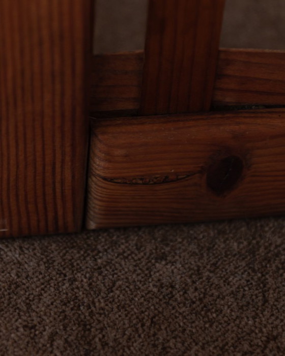 Image 1 of Divisorio per stanza vintage in legno di pino, divisorio per stanza a 3 parti