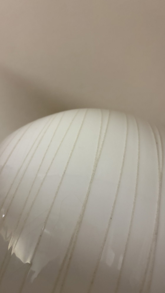 Image 1 of Ikea design large ceramic round floor spherical vase sand cream