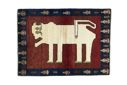 Alfombra nómada Gabbeh - 145 x 105 cm