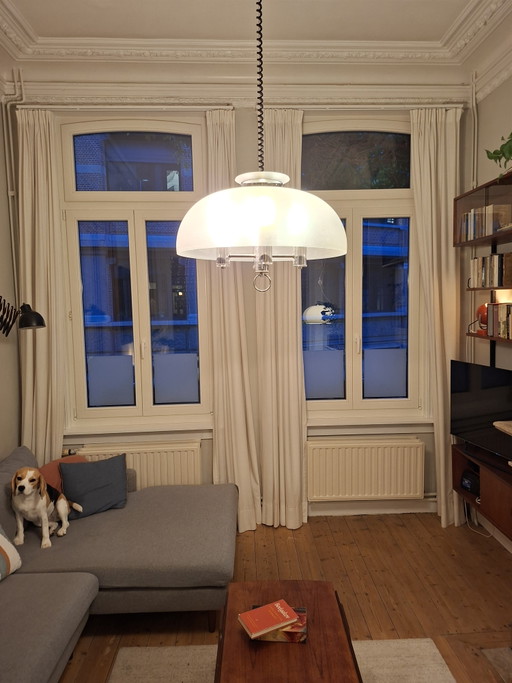 Guzzini Deckenleuchte – plafondlampen, Chrome, Plexiglass (photo 2 of 13)