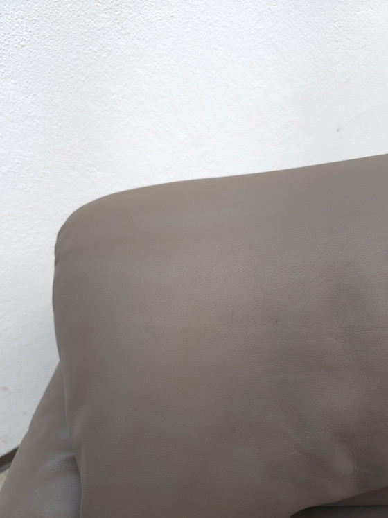 Image 1 of Set Cassina Maralunga, divano in pelle, poltrona in pelle, sedia