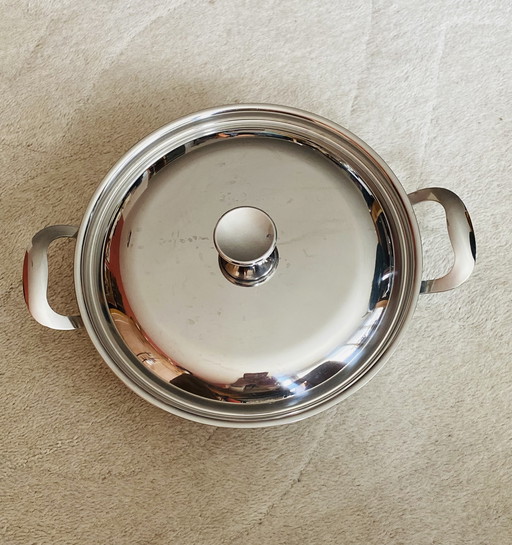 Vintage Alfra Alessi stainless steel serving dish