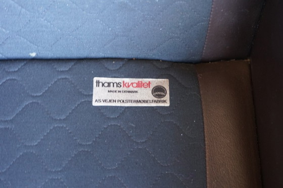 Image 1 of Sofá danés de dos plazas de cuero de Georg Thams, Dinamarca, década de 1960