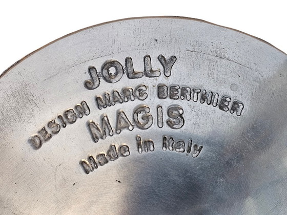 Image 1 of Magis - design Marc Berthier - Model Jolly - aluminum - wood veneer - Italy - 90's